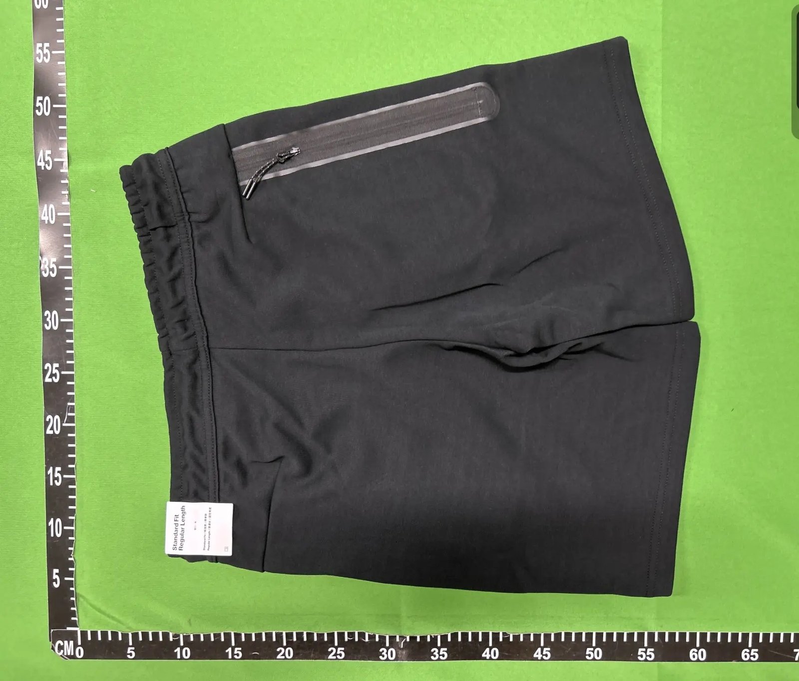 Beige Drawstring Casual Shorts -2