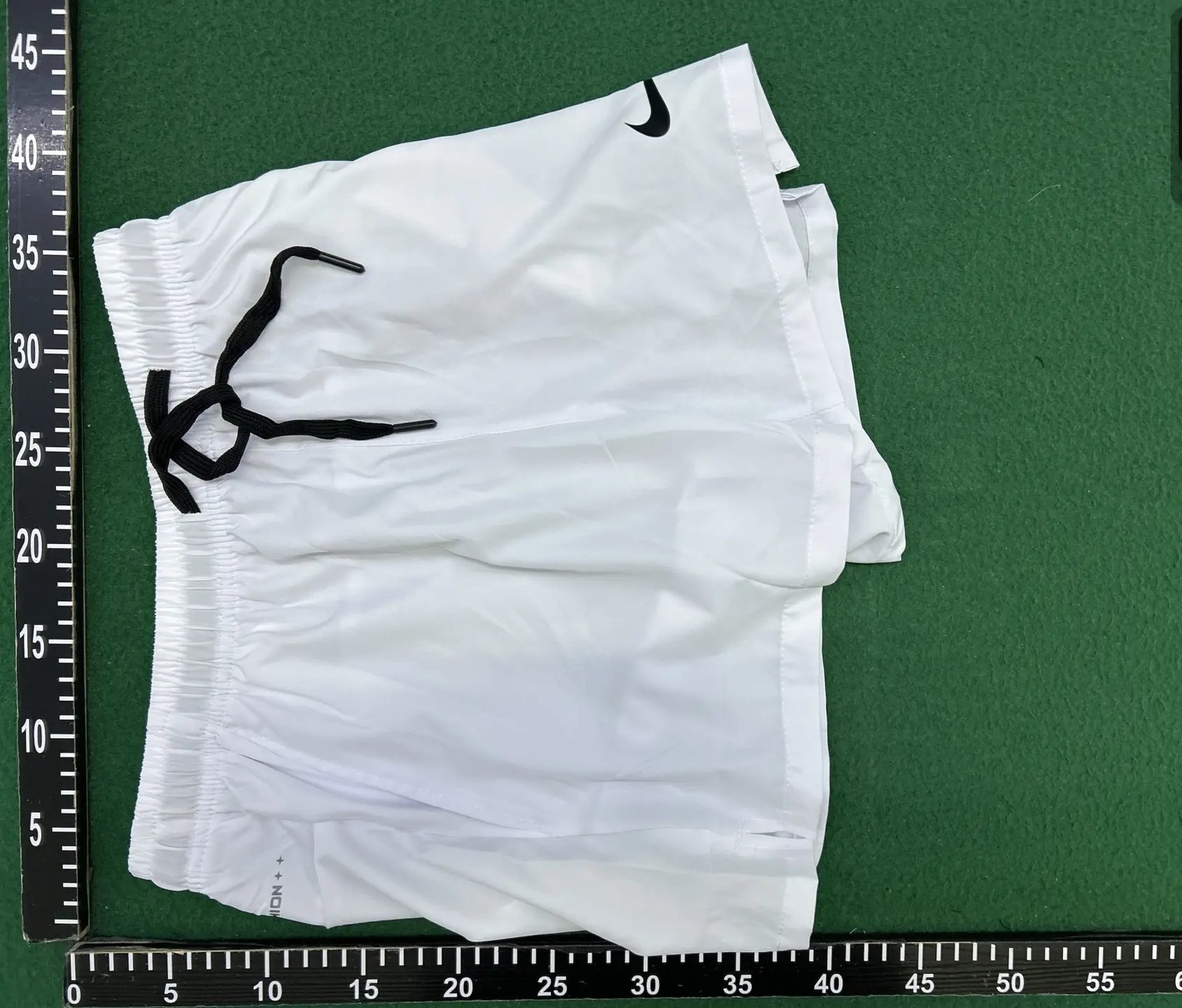 Black Swoosh Sports Shorts -5
