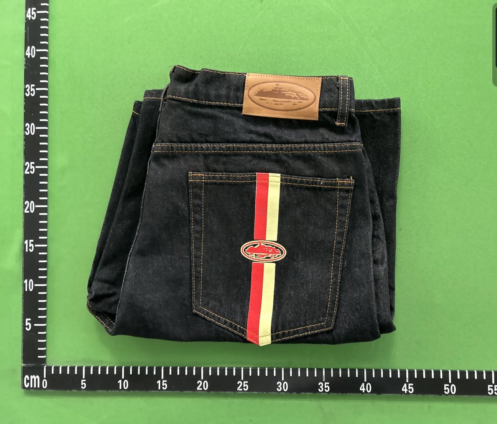 Black Denim Shorts -6