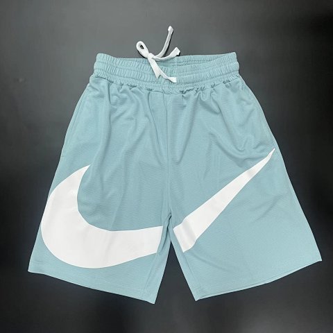 Blue Swoosh Basketball Shorts