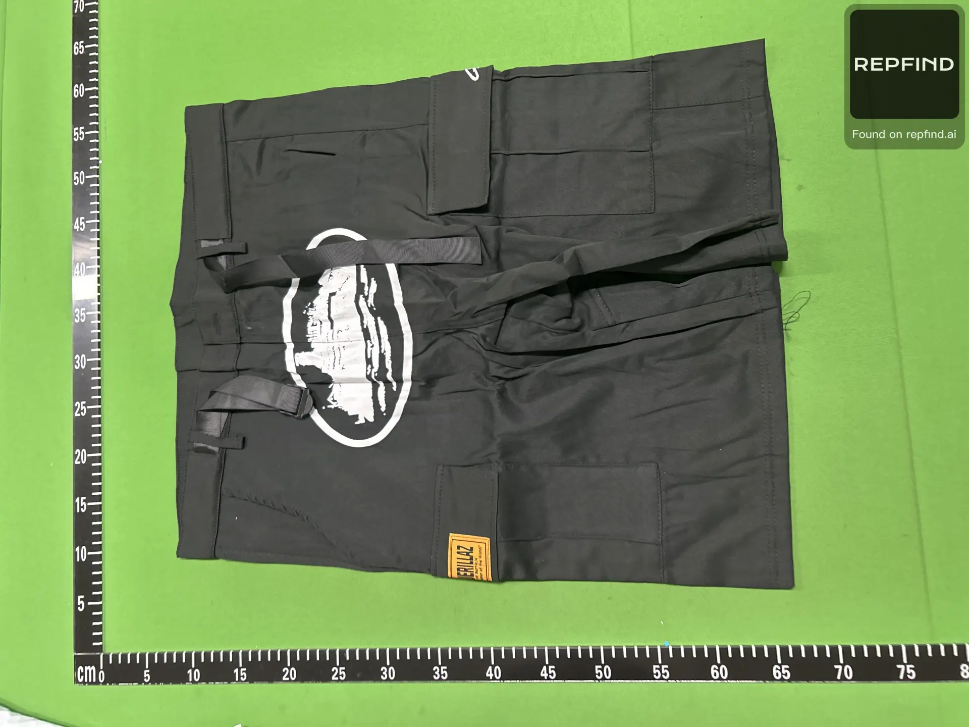 Men's Retro Multi-Pocket Cargo Shorts -3