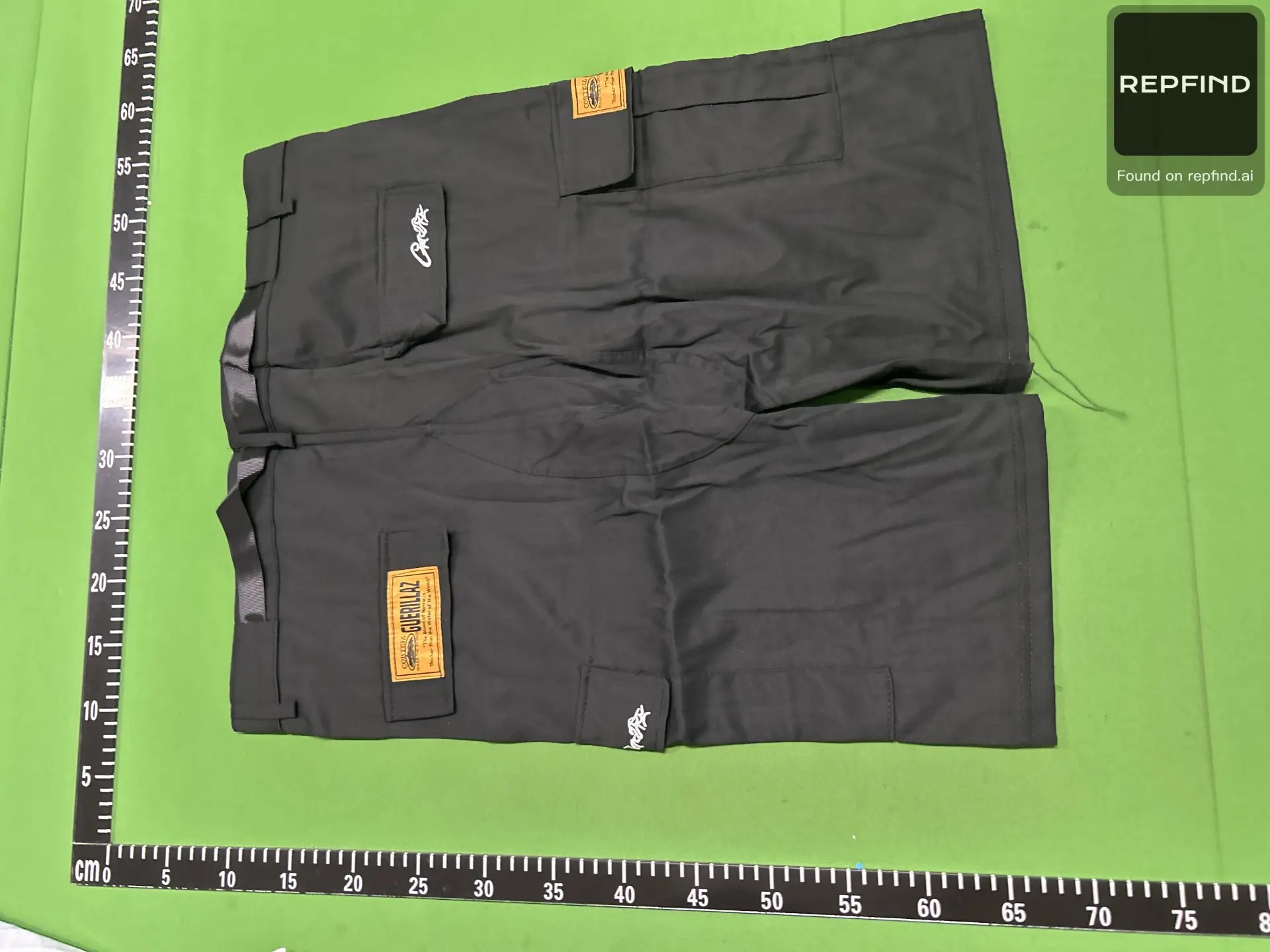 Men's Retro Multi-Pocket Cargo Shorts -4