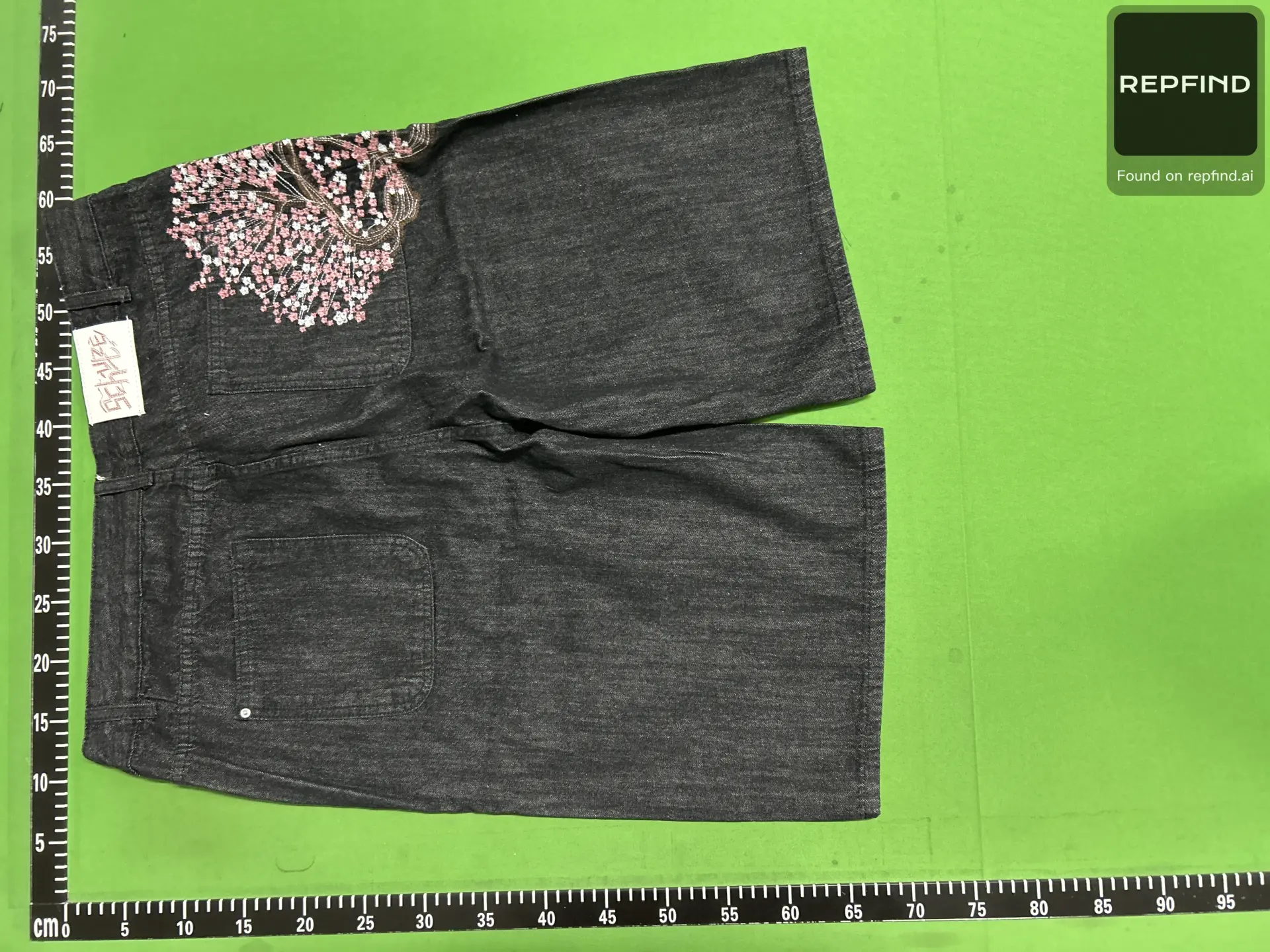 Derschutze Floral Embroidered Straight-Leg Jeans -3