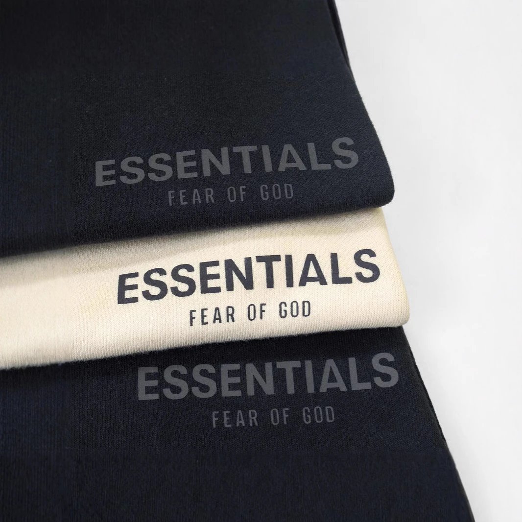 Essentials Reflective Embroidered Shorts -2