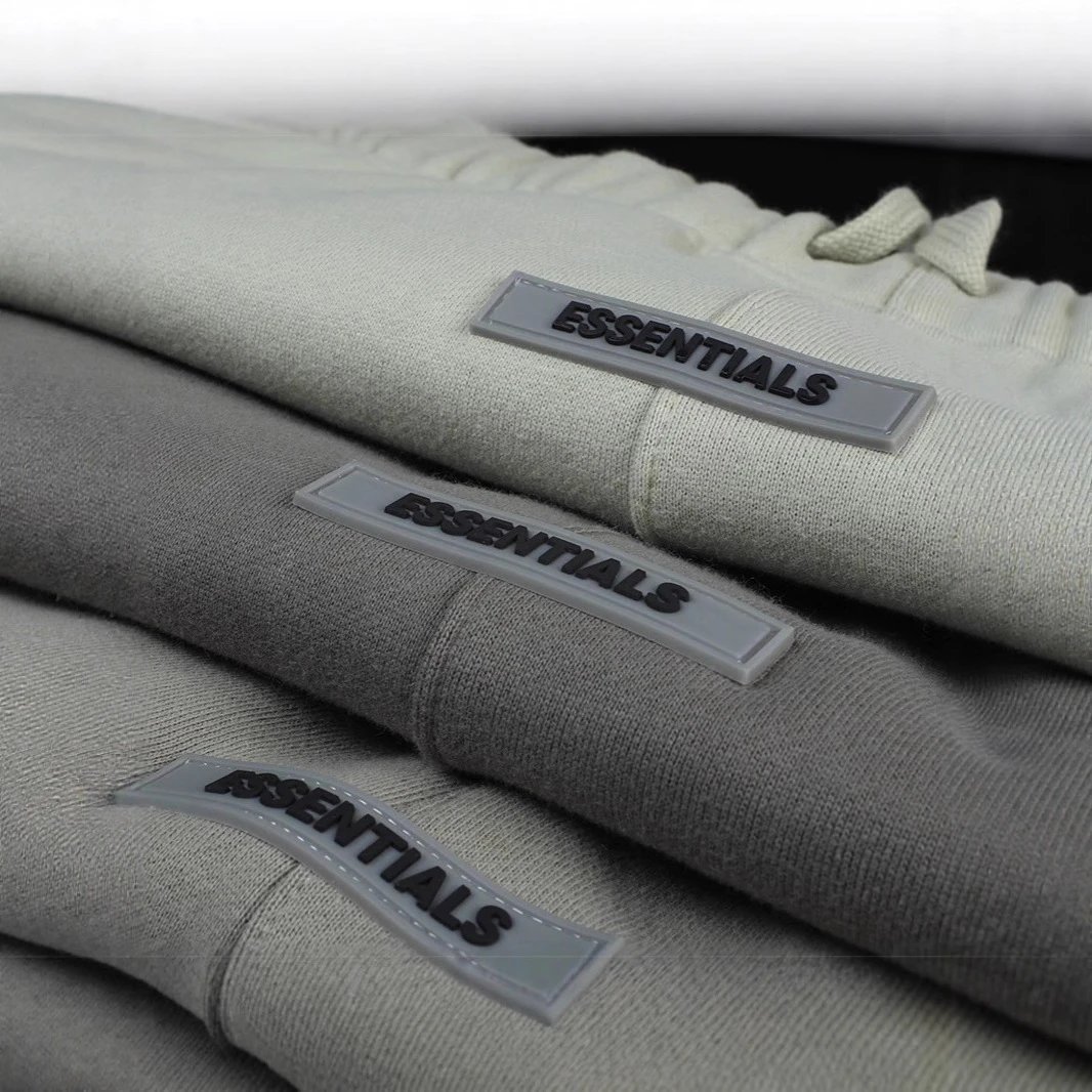 Essentials Reflective Embroidered Shorts -3