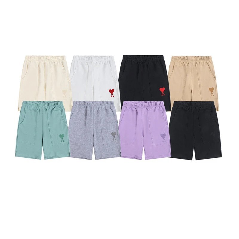 Heart Detail Casual Shorts -2