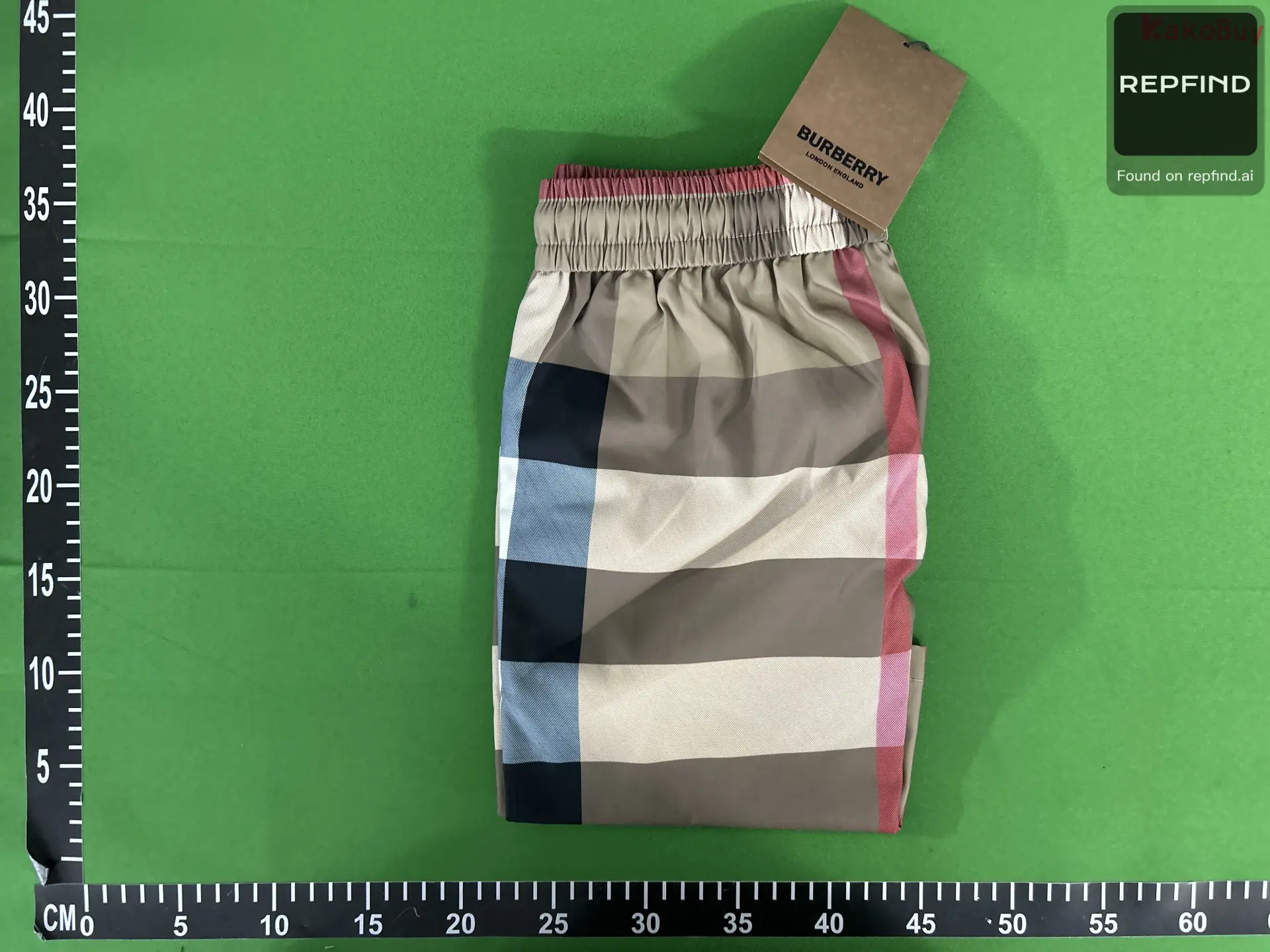 Classic Plaid Drawstring Beach Shorts -3