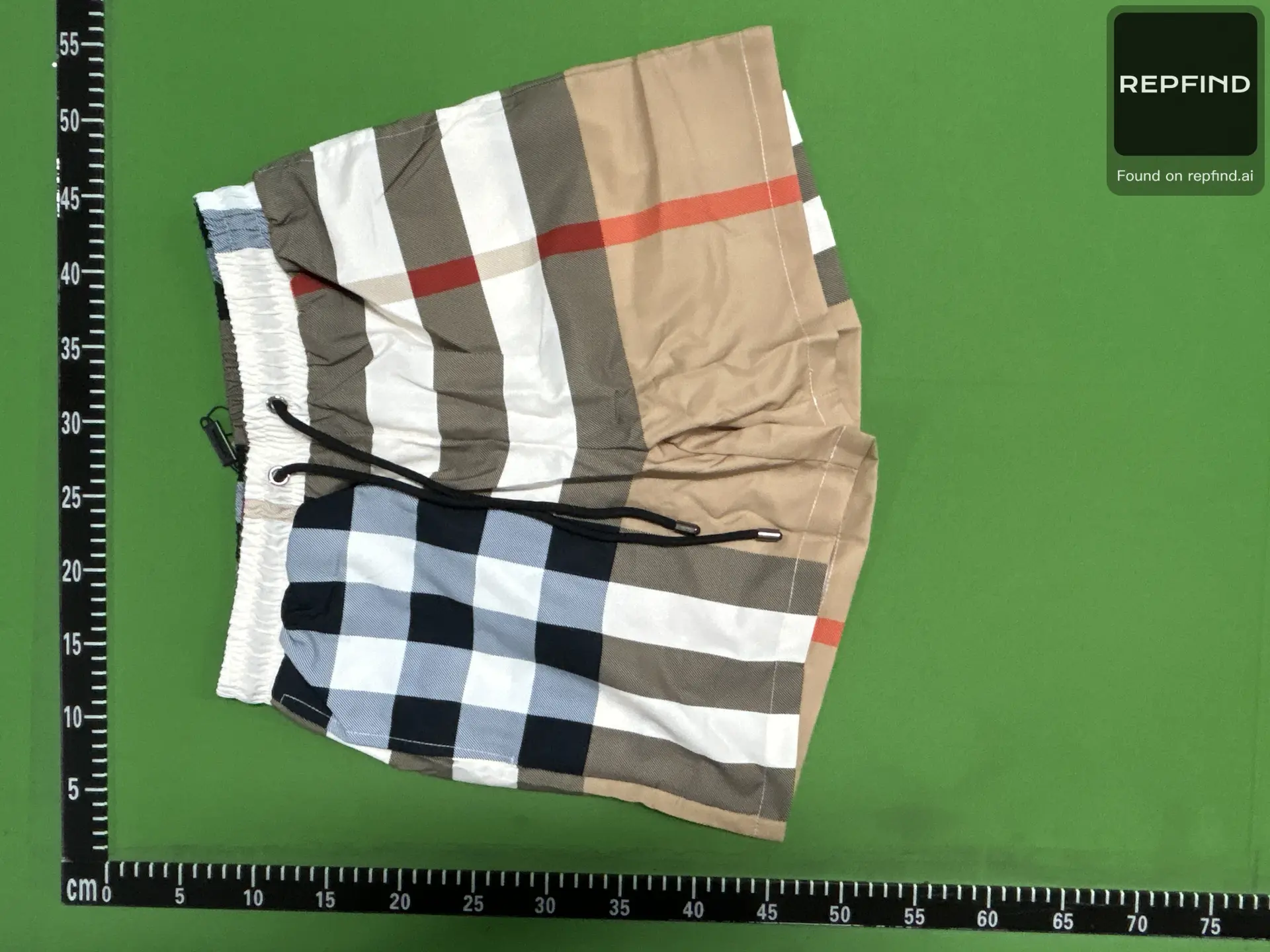Eight-Check Plaid Shorts -5