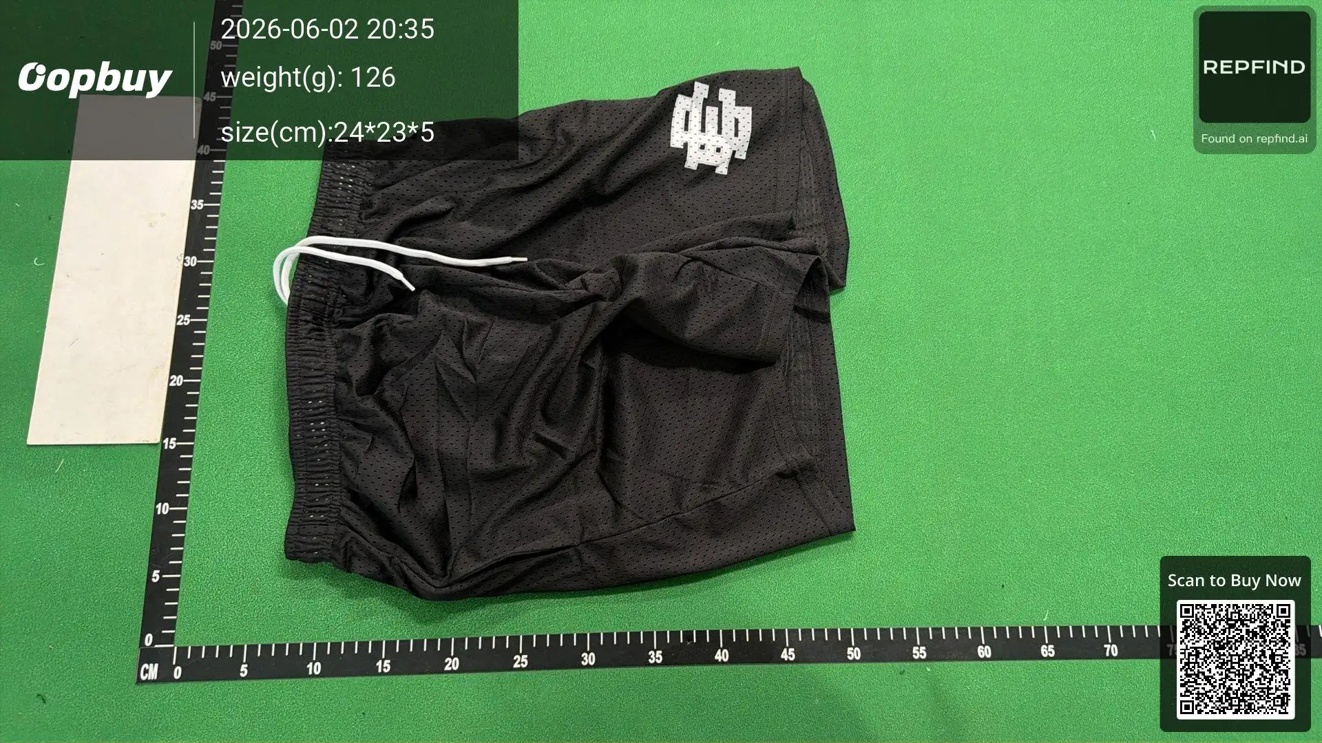 Printed Mesh Drawstring Sports Shorts -5