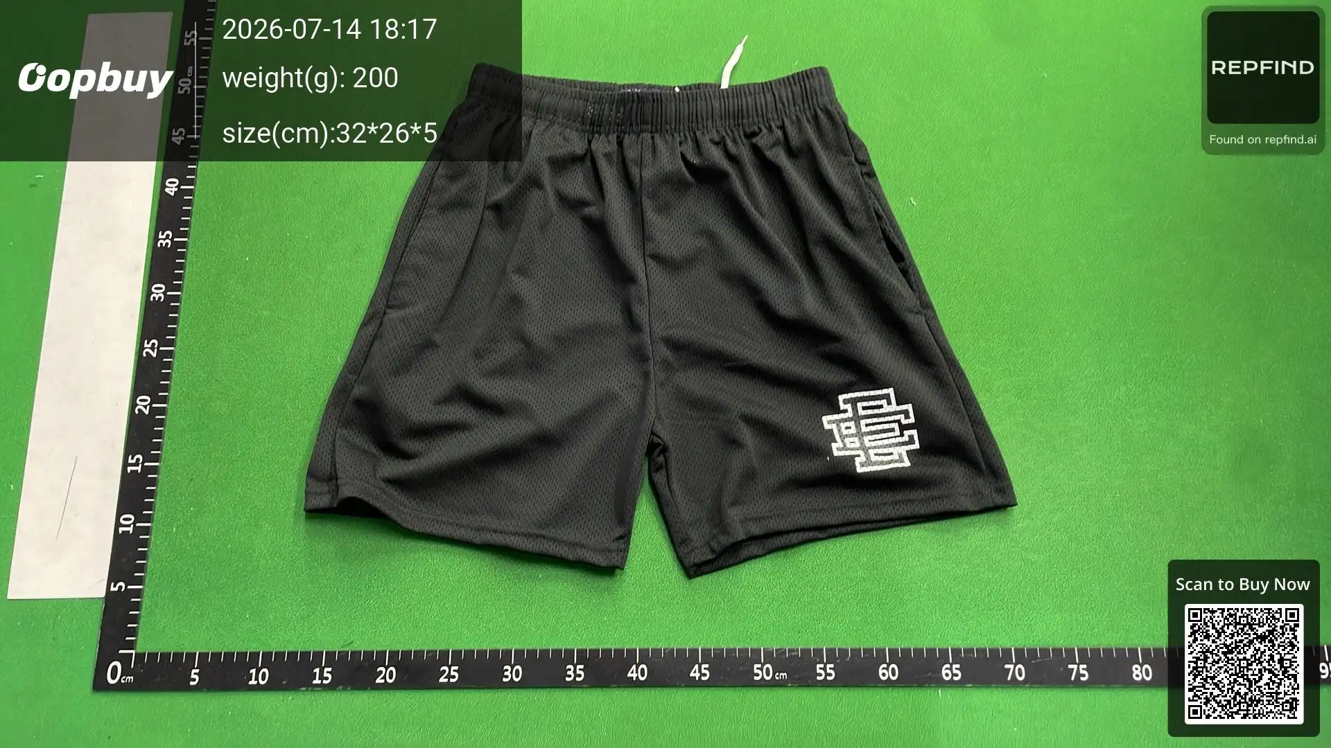Logo Printed Mesh Drawstring Shorts -2