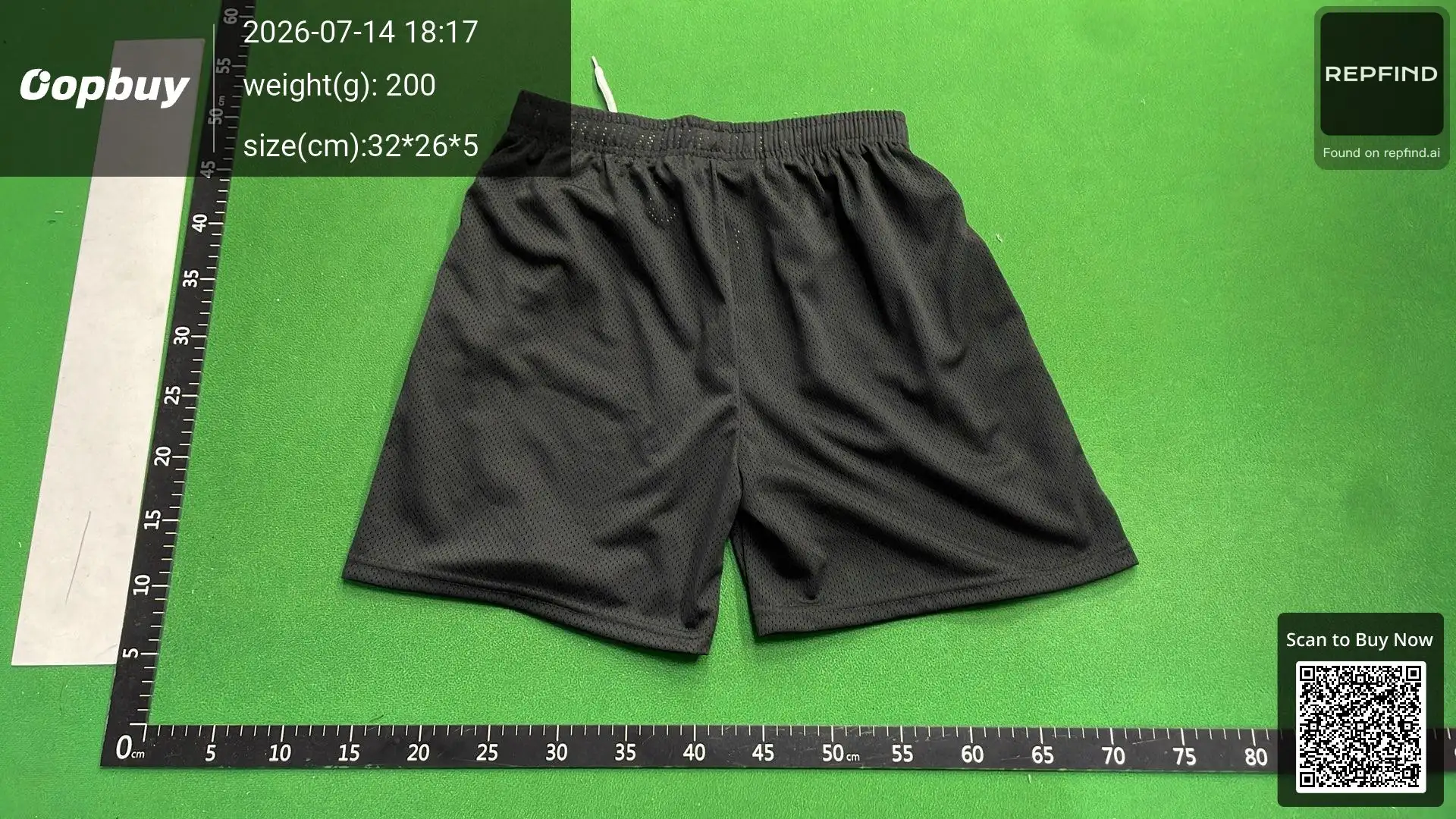 Logo Printed Mesh Drawstring Shorts -5
