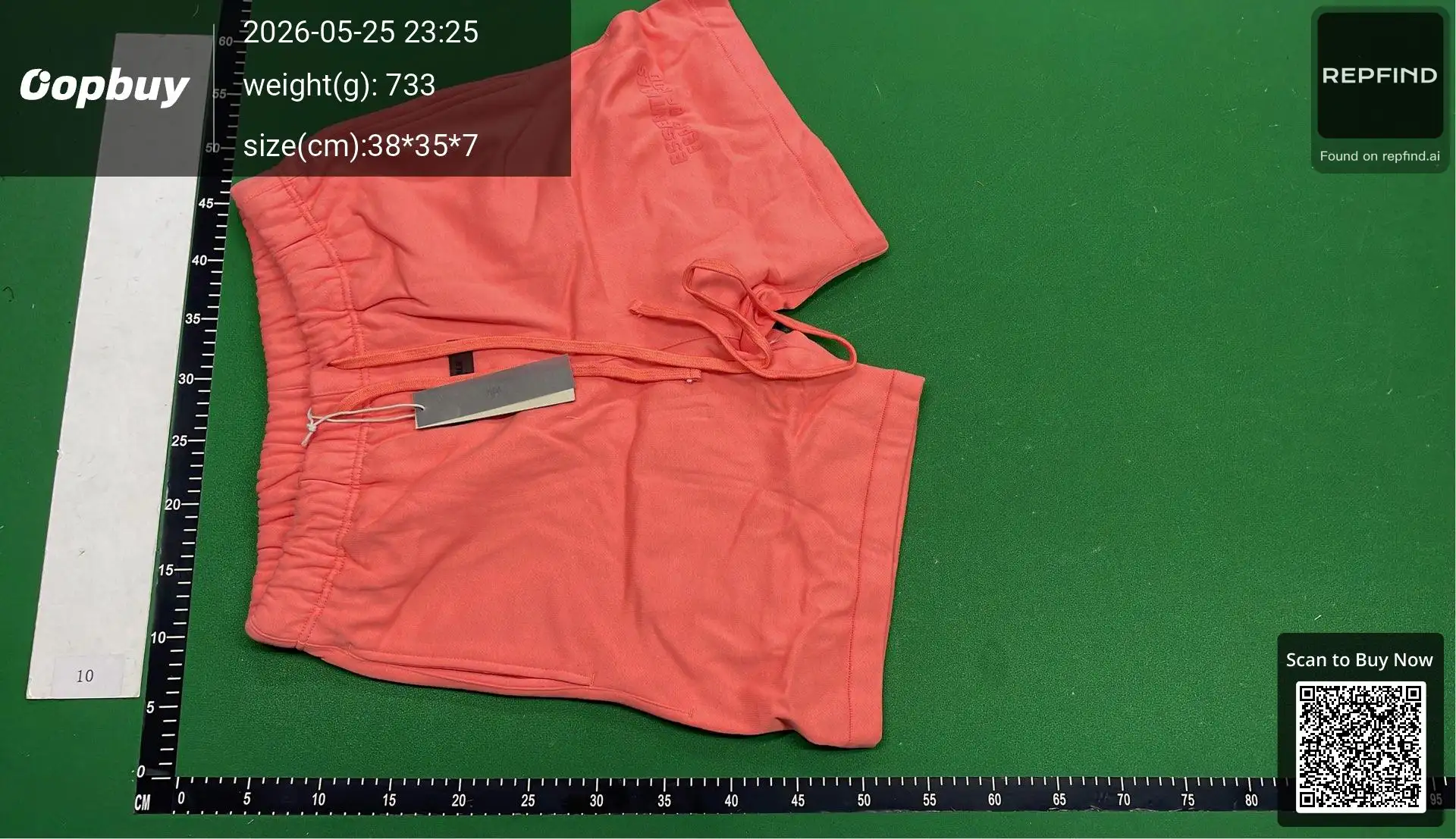 Jasonreps ESS Double Row Flocked Shorts -5