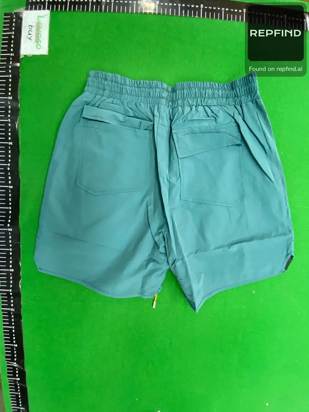 Reflective Letter Sports Shorts -3