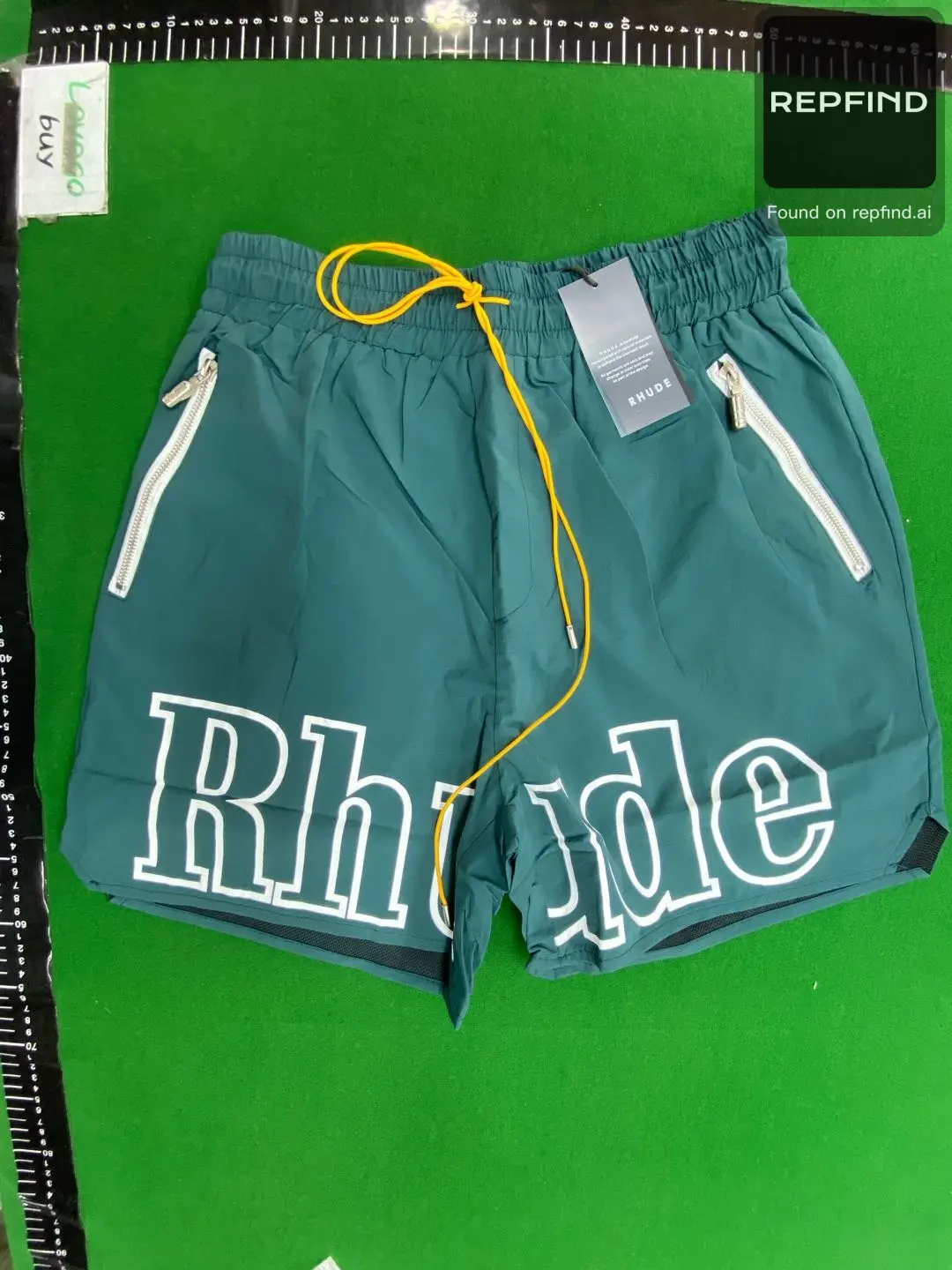 Reflective Letter Sports Shorts -4