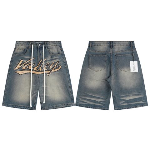 Vale Valley Studded Denim Shor