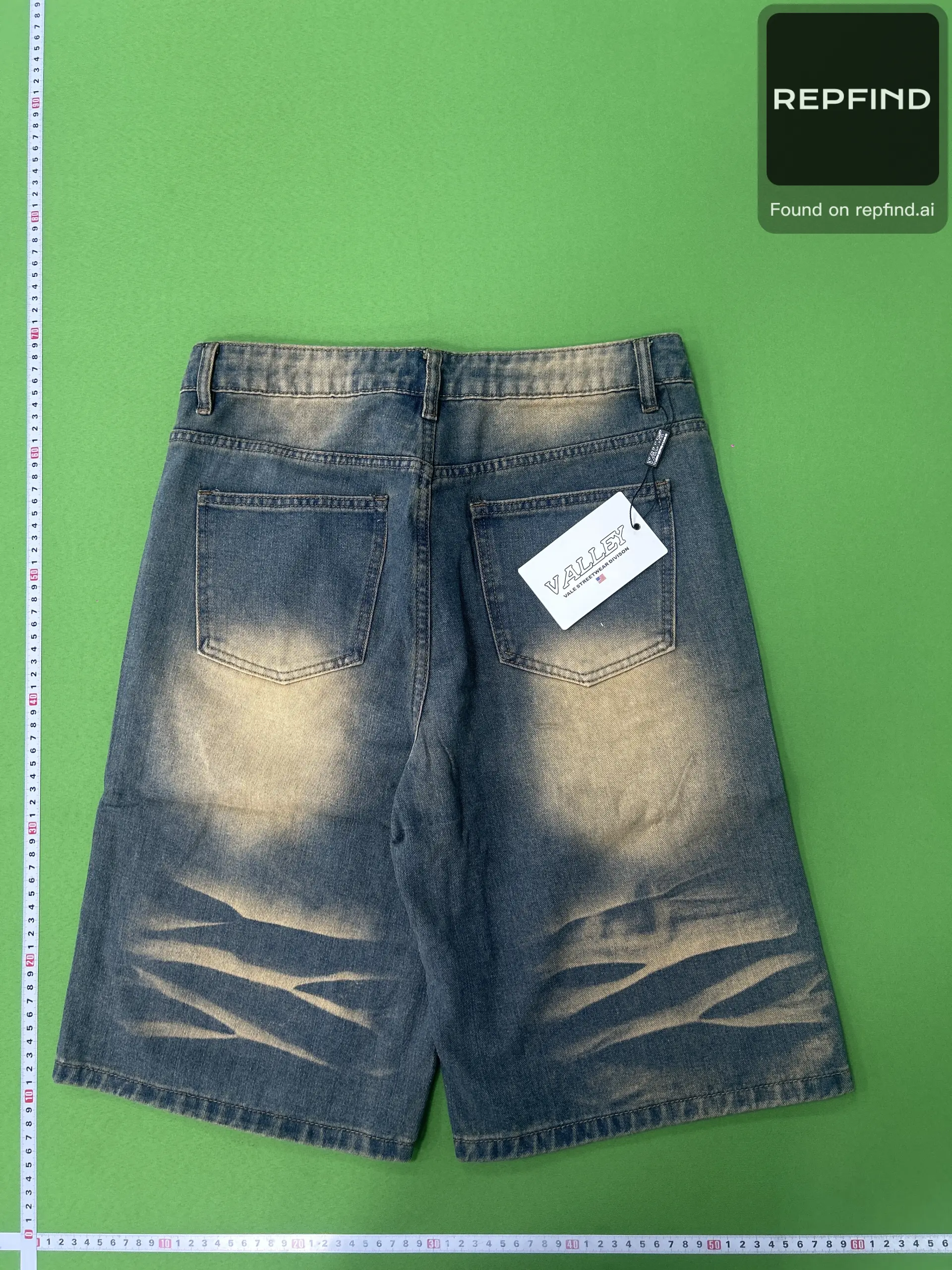 Vale Valley Studded Denim Shorts -3