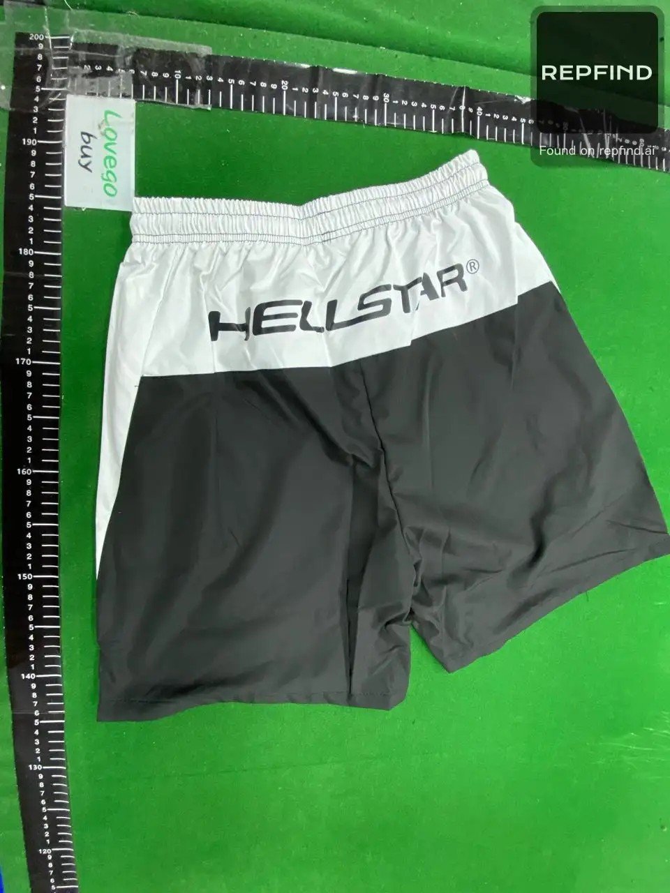 DJ Saint Vintage Washed Distressed Loose Streetwear Shorts -3