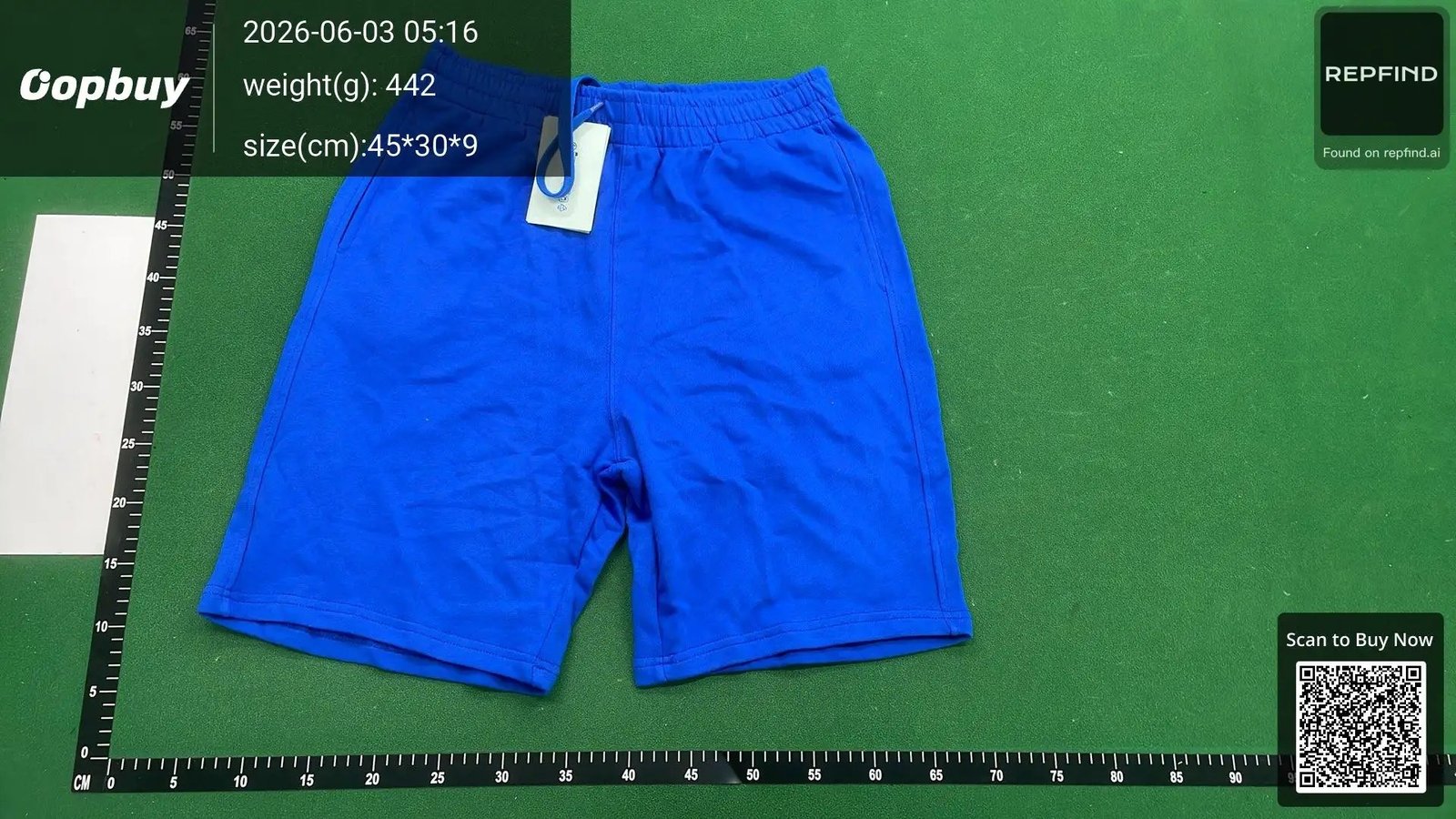Loose Cotton Casual Knee-Length Shorts with Elastic Drawstring Waist -2