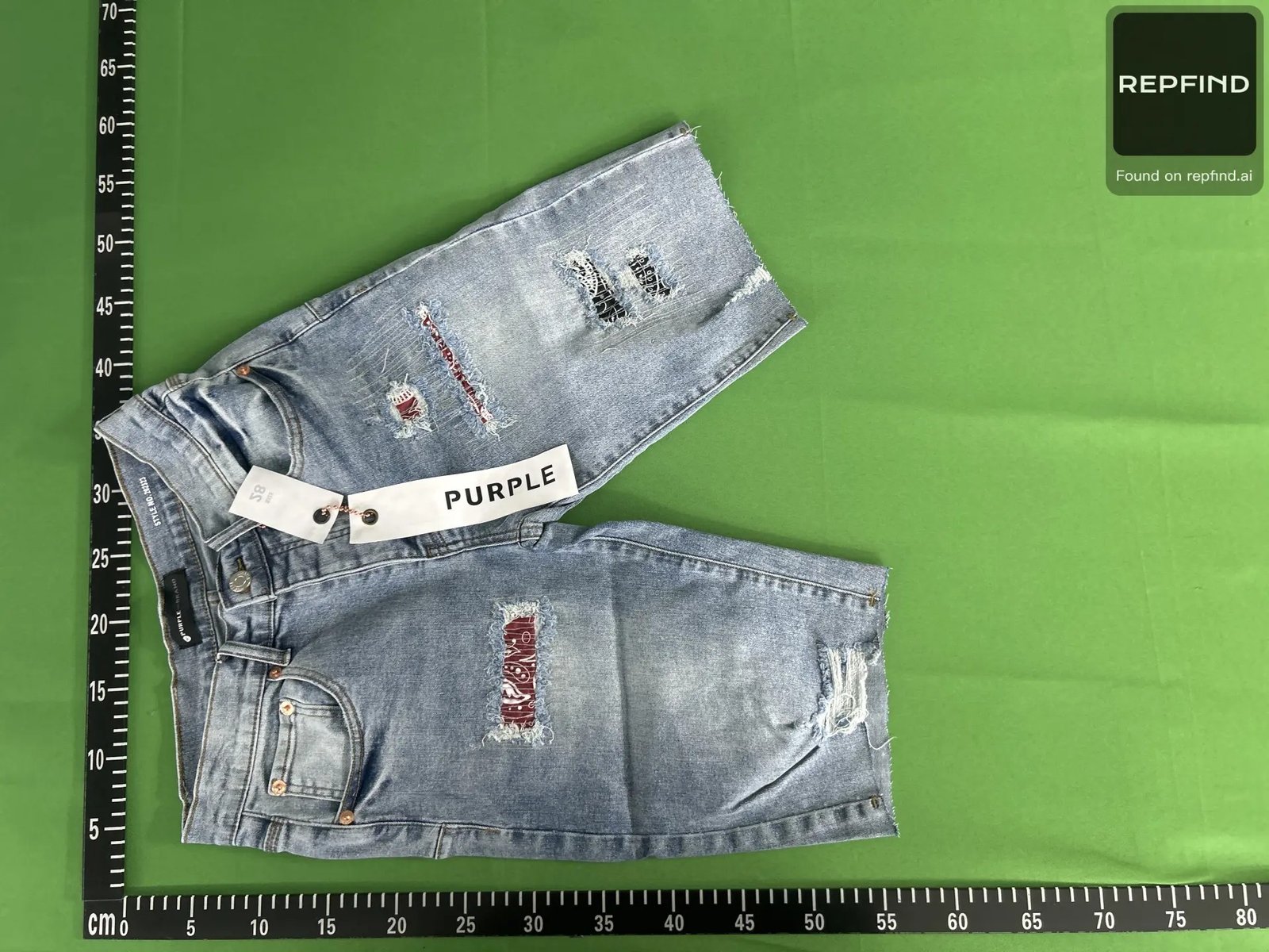 DJ Purple Brand Men’s Black Distressed Slim Denim Jeans, OMGBUY -4