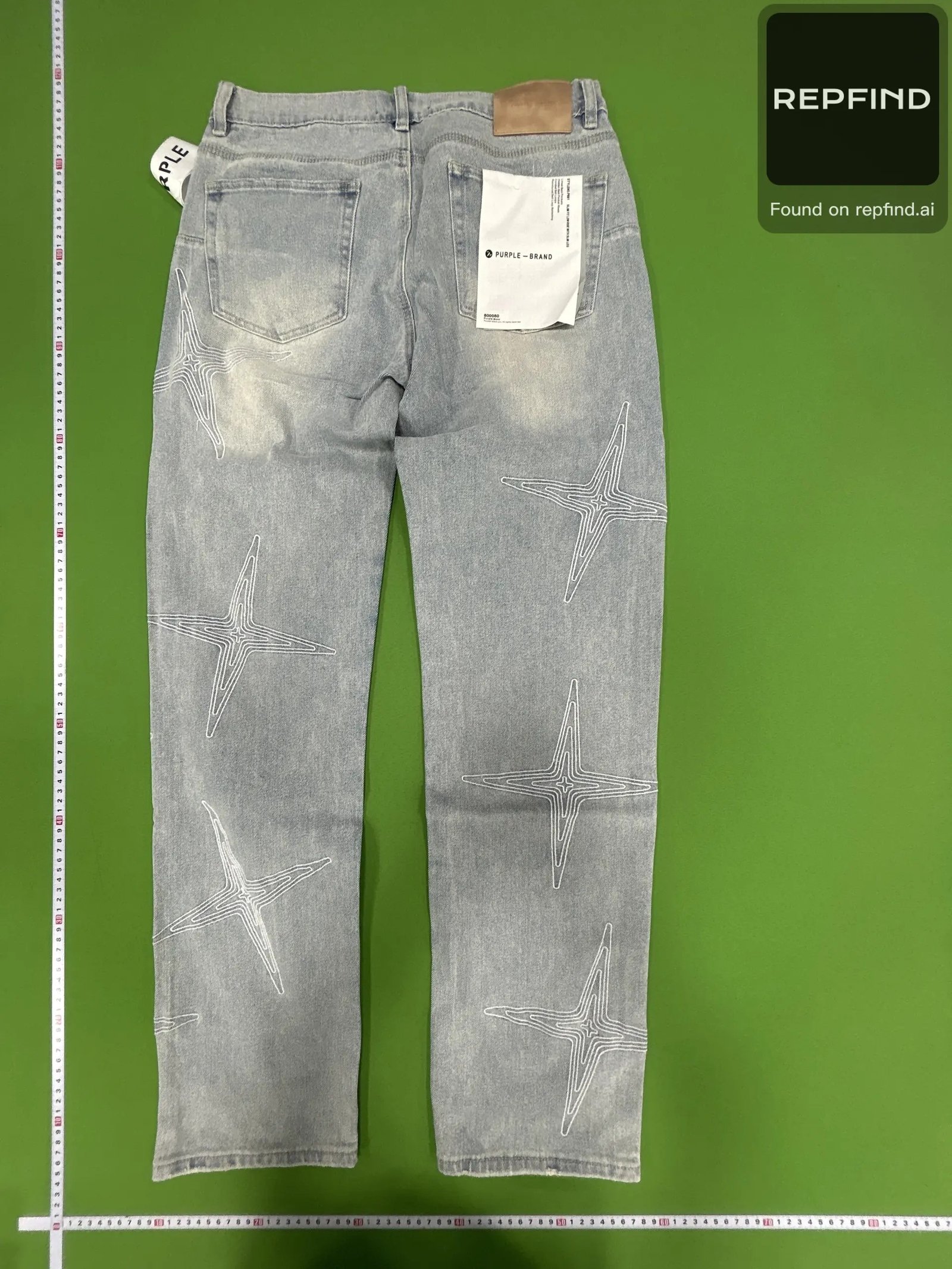 DJ Purple Brand Men’s Black Distressed Slim Denim Jeans, OMGBUY -5
