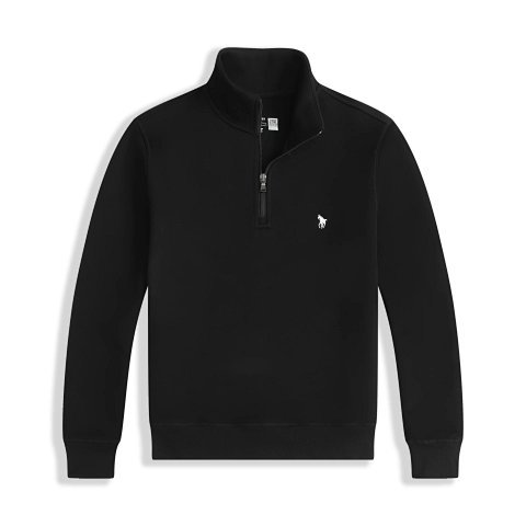 RL Pony Embroidered Half-Zip C