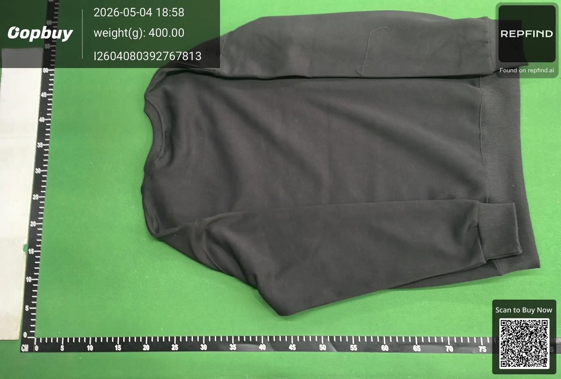 Nike Air Graphic Black Crewneck Sweatshirt A-0021 -4