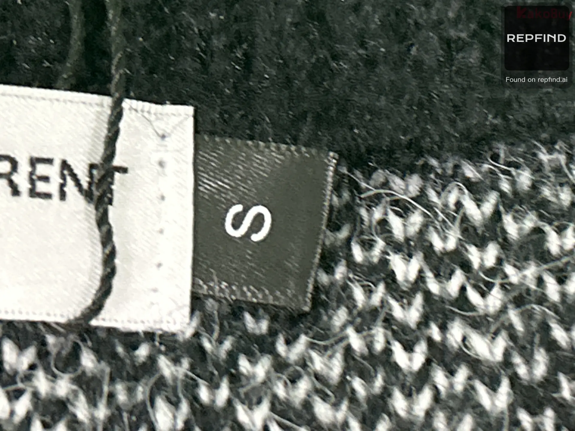 FW22 Black Bunny Graphic Knit Sweater -2