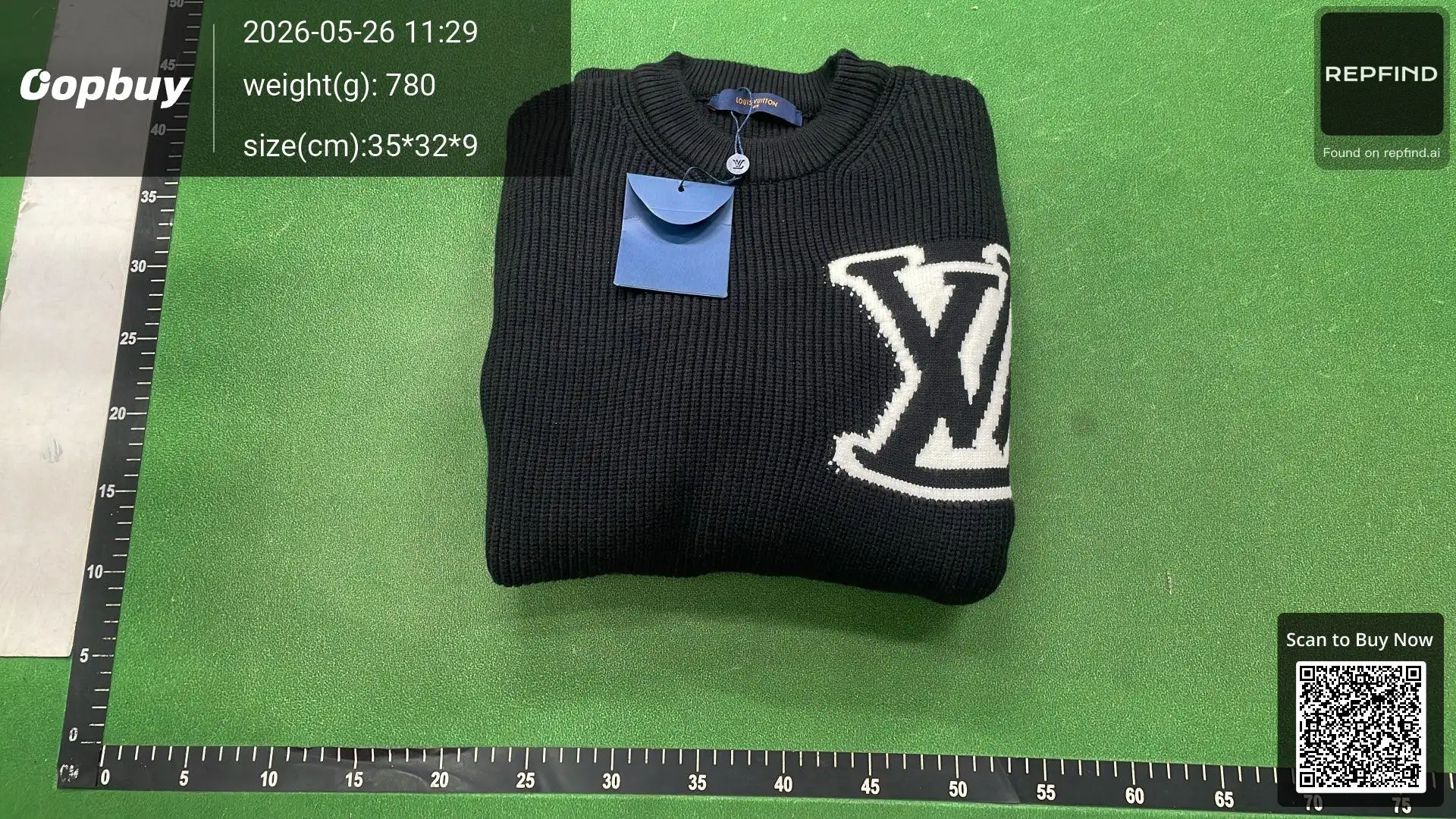 Wool Boucle Crewneck Sweater -2