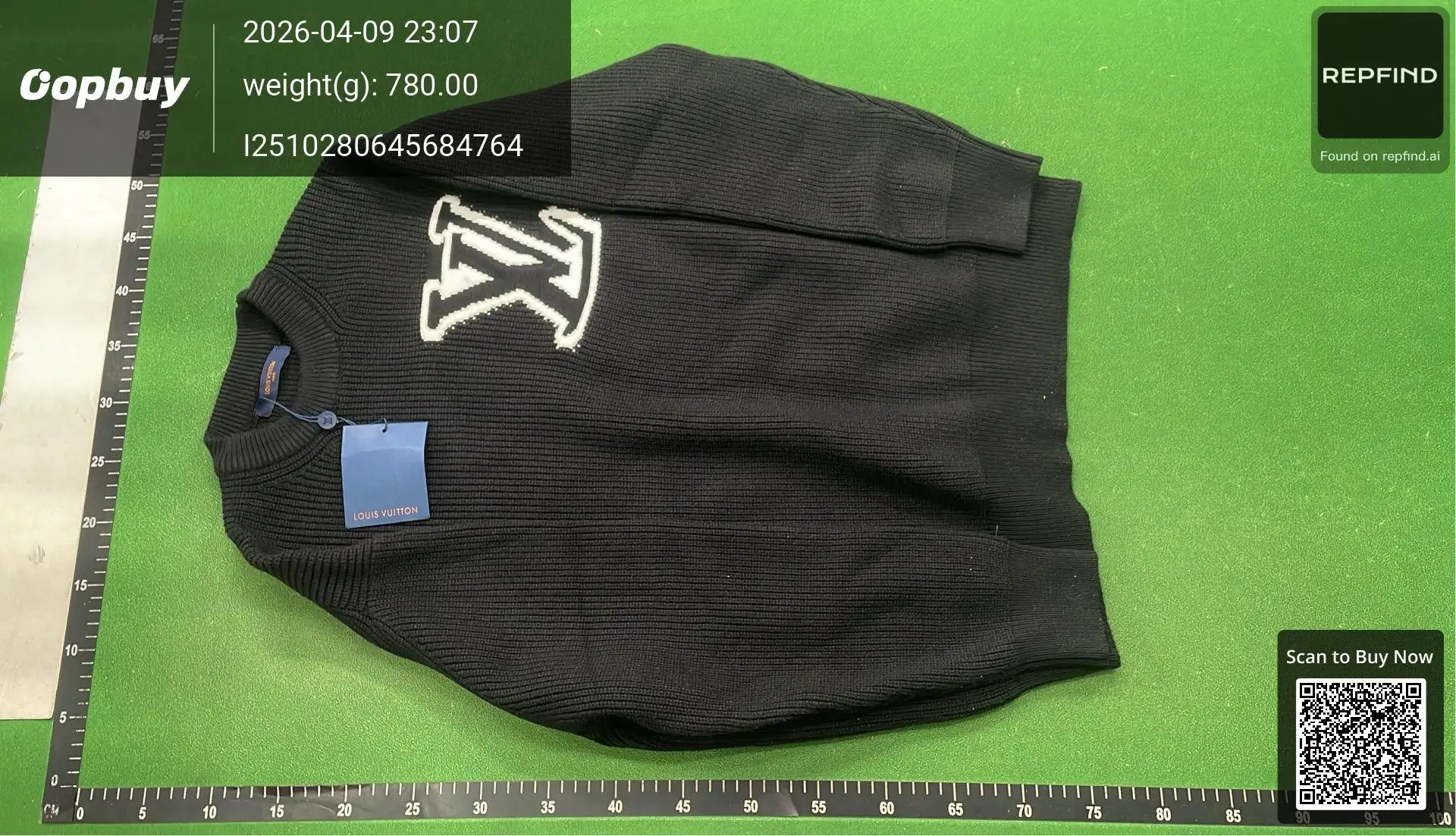 Wool Boucle Crewneck Sweater -6