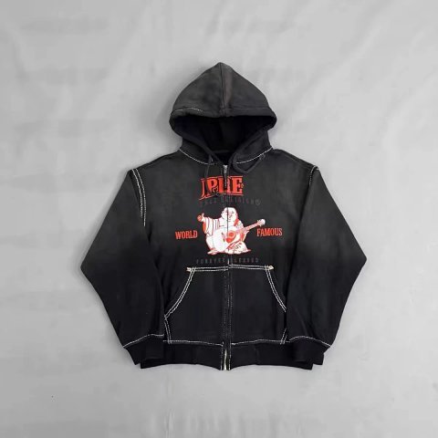 Distressed Wash Religious Prin