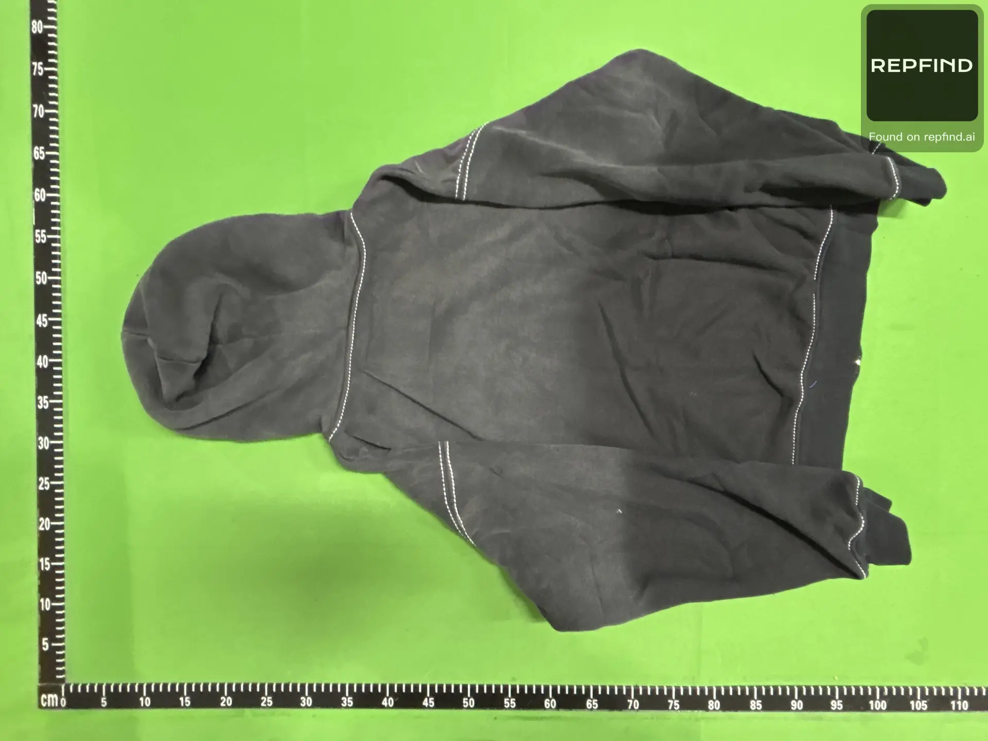 Distressed Wash Religious Print Zip-Up Hoodie -5
