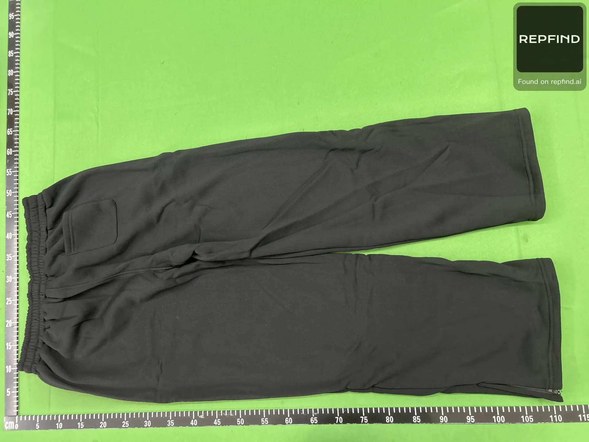 Embroidered Zip-Up Jogger Pants -4