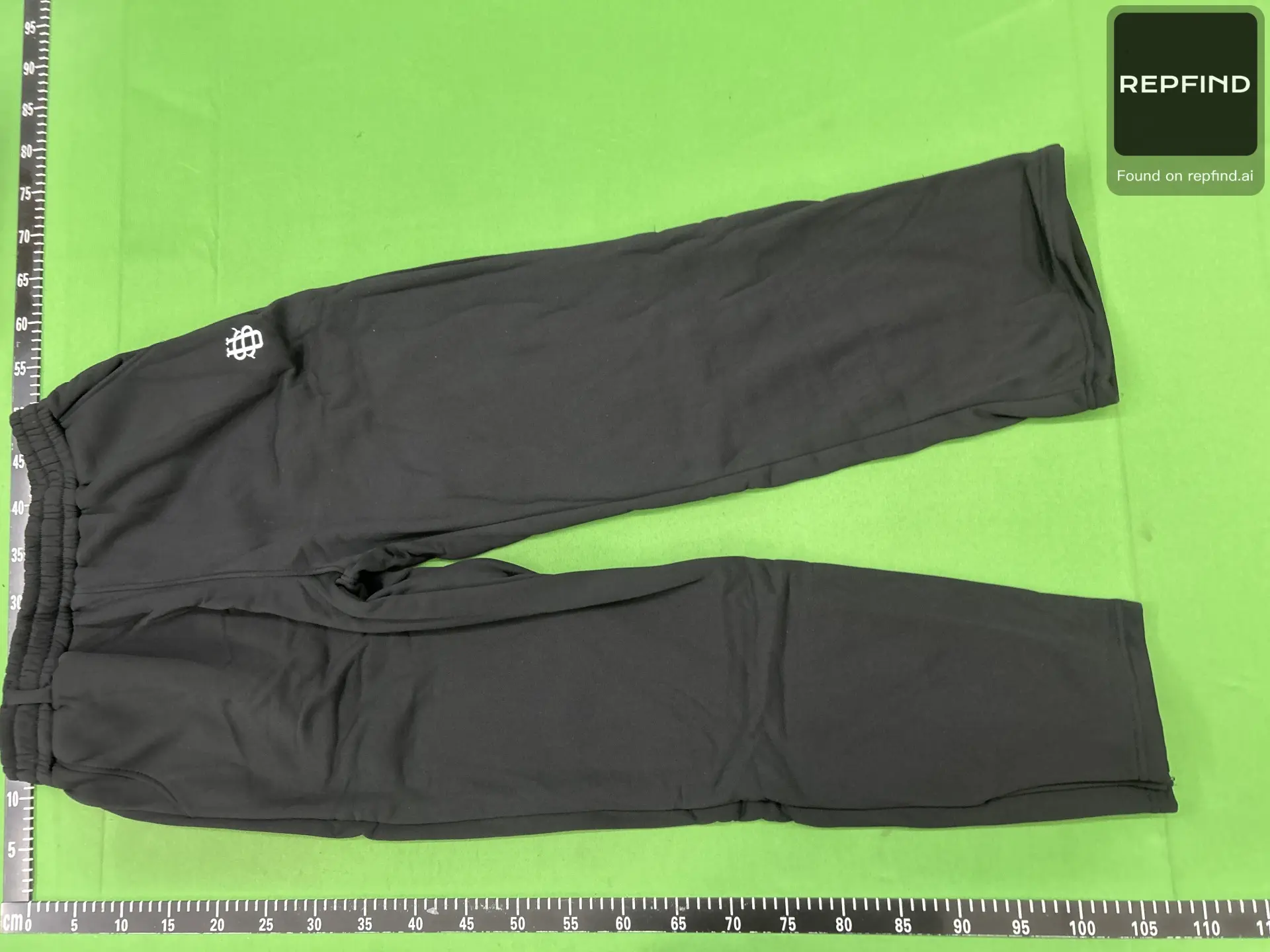 Embroidered Zip-Up Jogger Pants -3