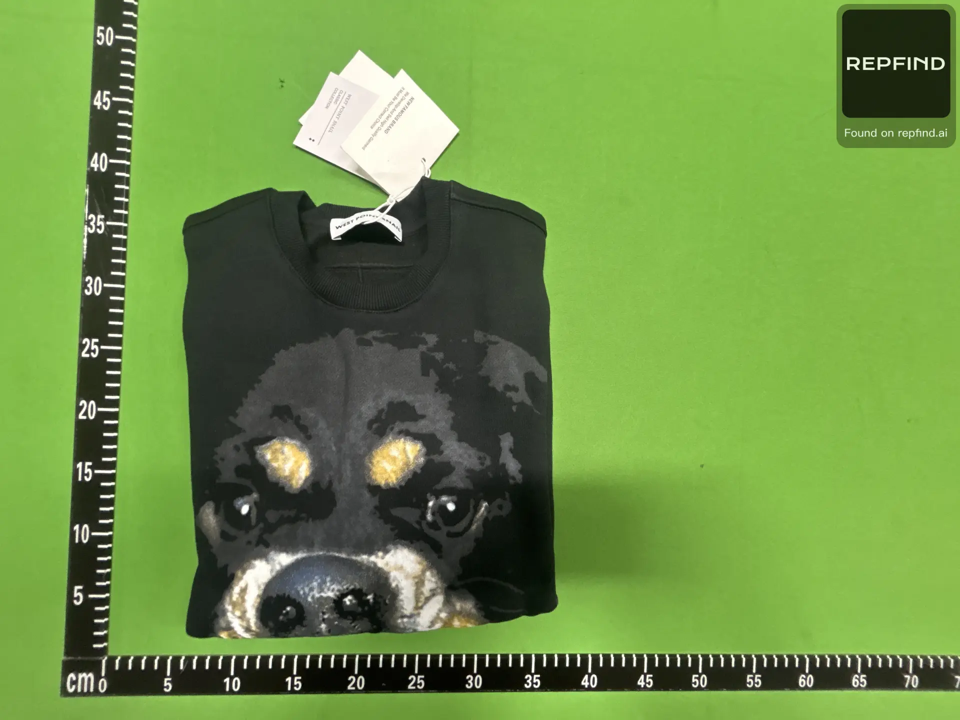 Fleece Dog Graphic Crewneck Sweatshirt -4