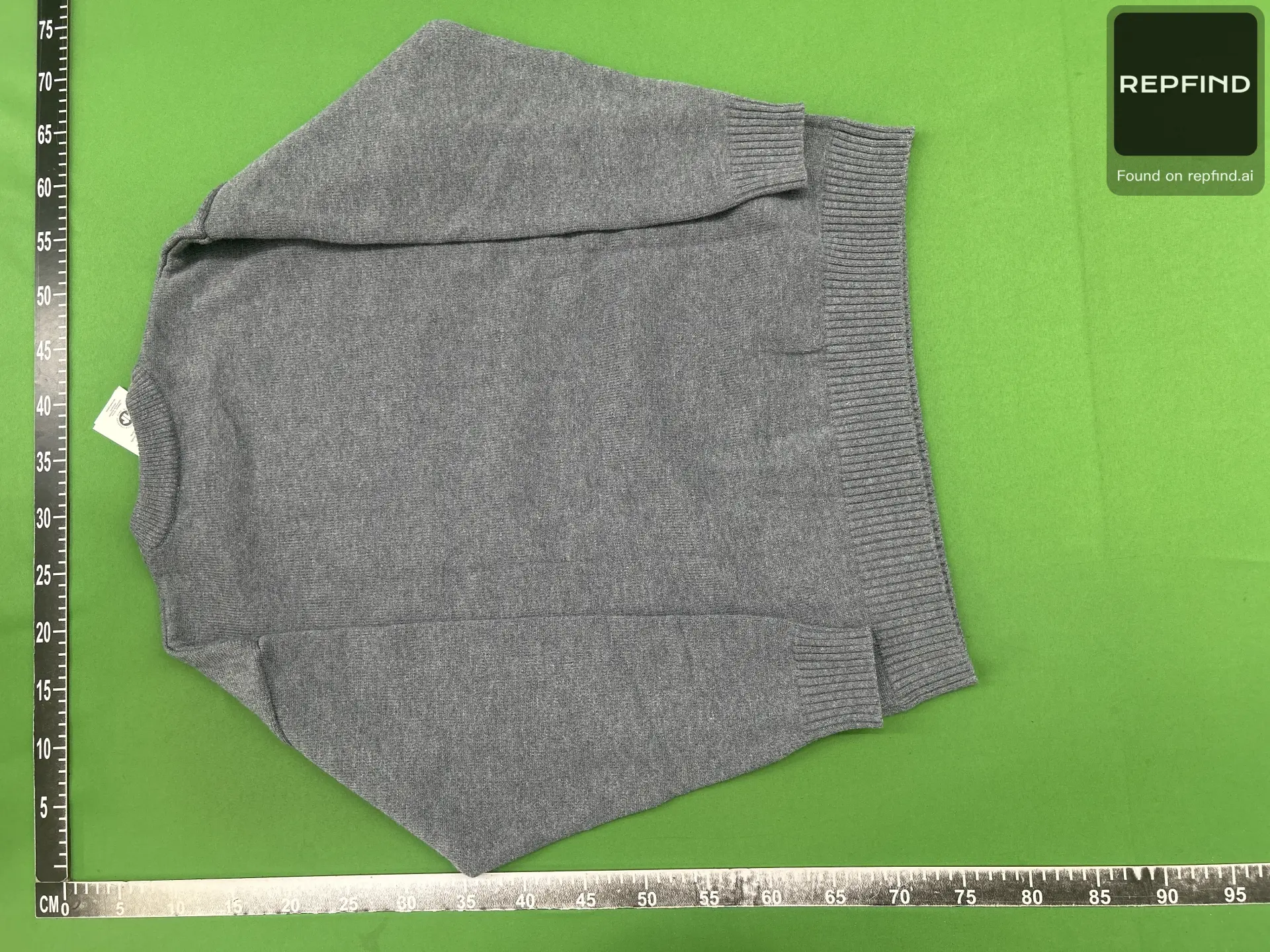 Ami Heart Crewneck Knit Sweater -3