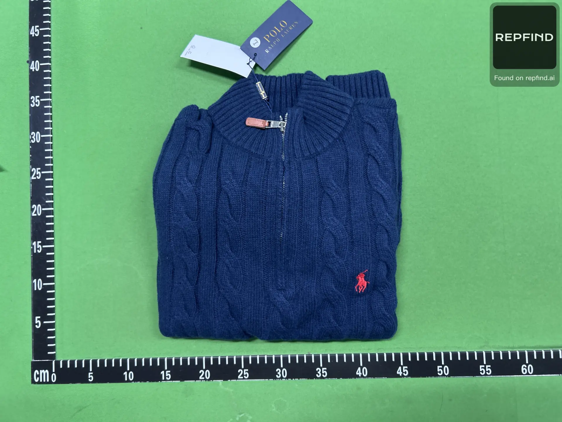 Men’s Cable-Knit Half-Zip Sweater -5