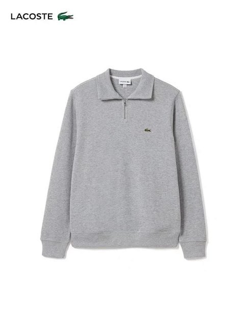 LAY Collared Zip-Up Sweatshirt