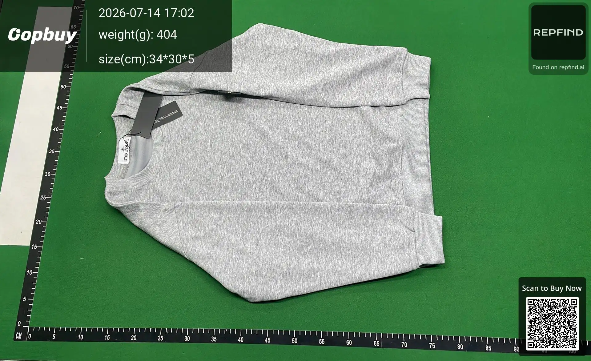 Compass Badge Crewneck Sweatshirt -4