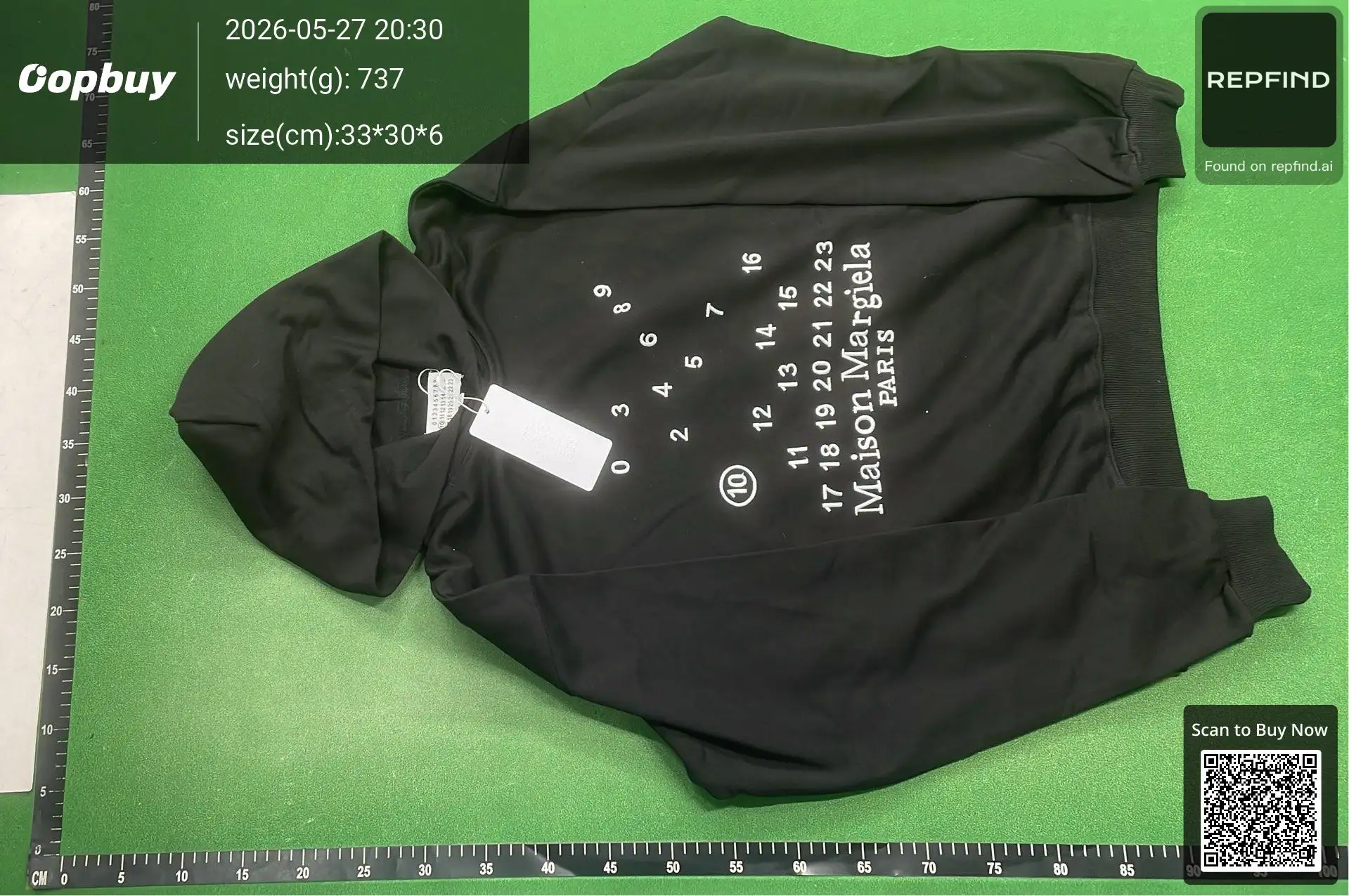 Black Cartoon Graphic Crewneck Sweatshirt -5