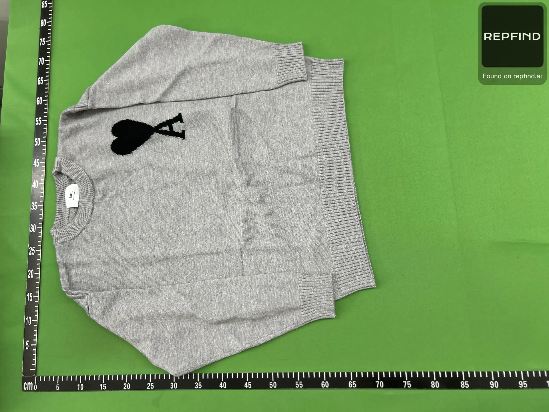 Ami Heart Crewneck Knit Sweater 2025 -3