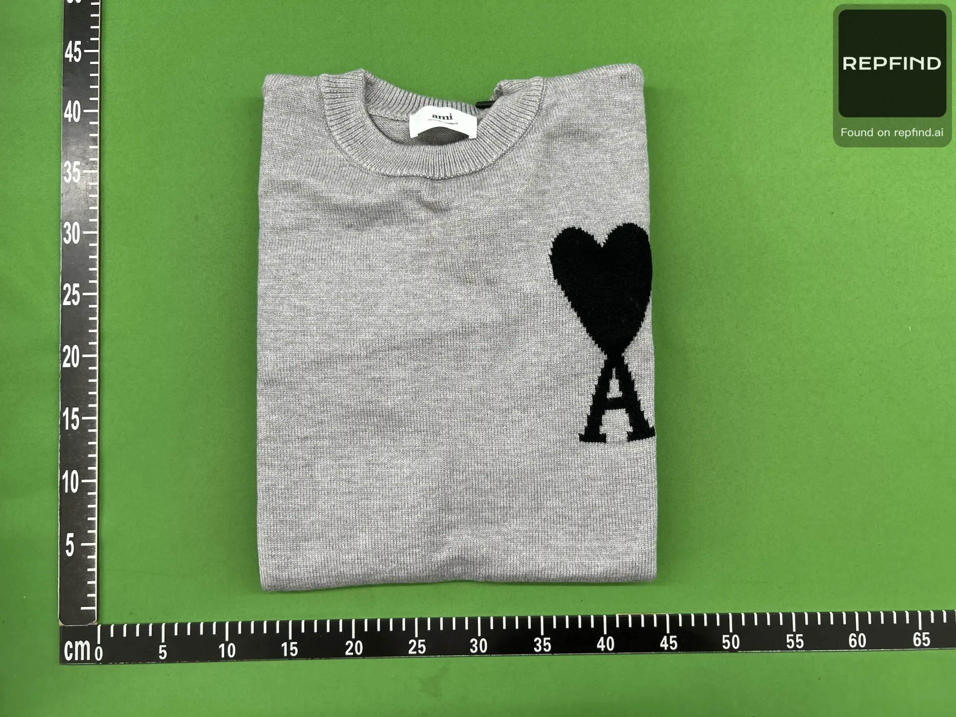 Ami Heart Crewneck Knit Sweater 2025 -6