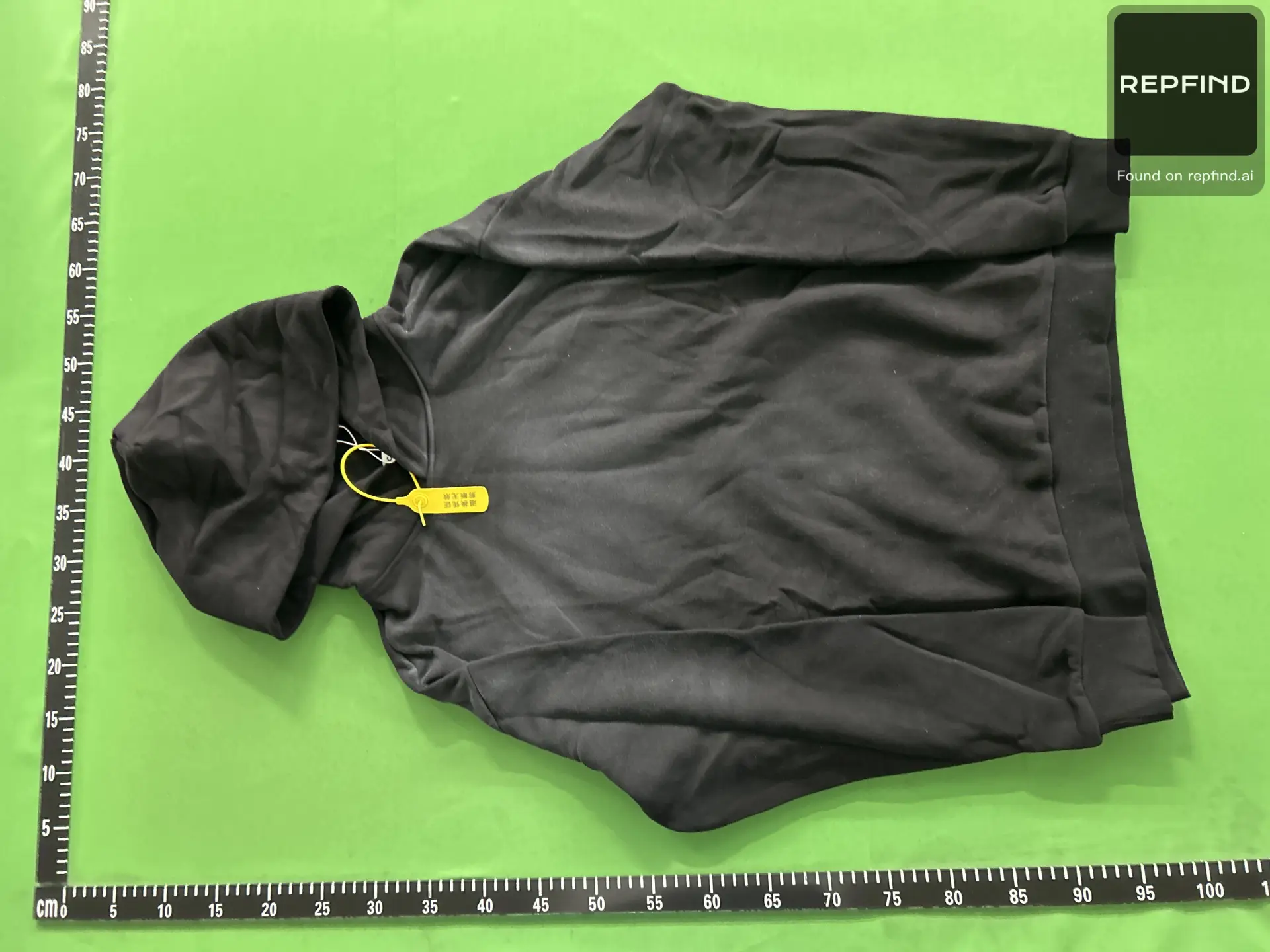 Washed Letter Print Hoodie 1996 -6