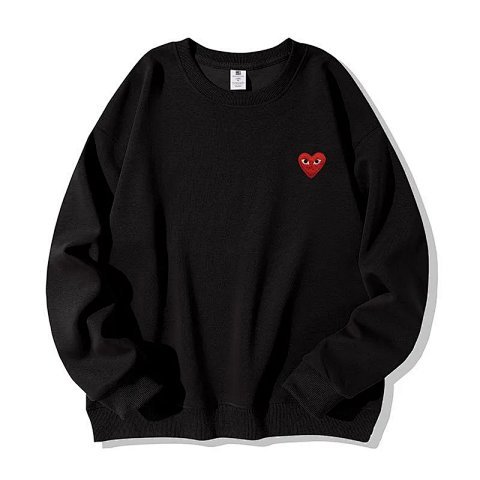 Heart Emblem Crewneck Sweatshi