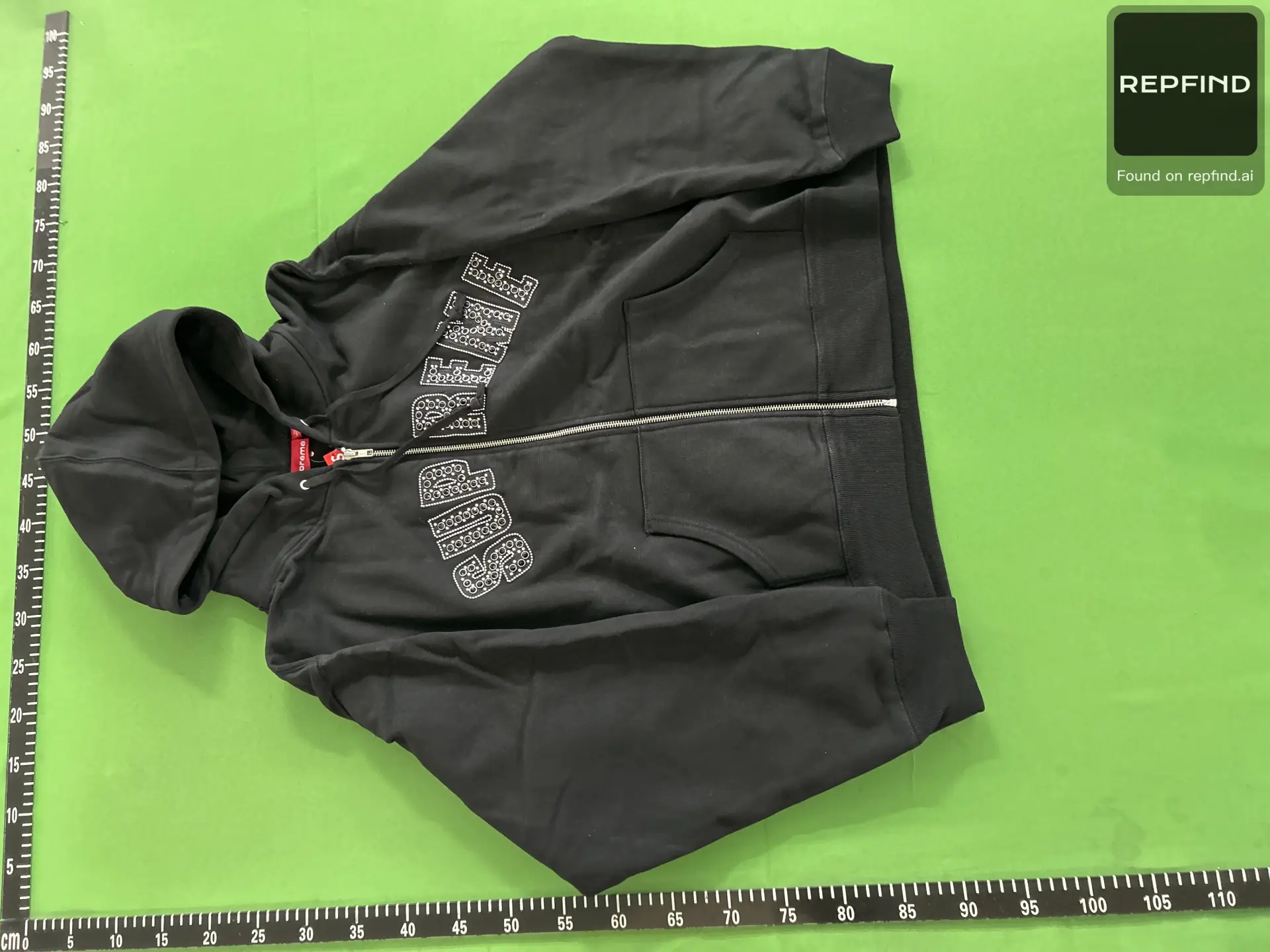 Camouflage Embellished Pullover Hoodie -6