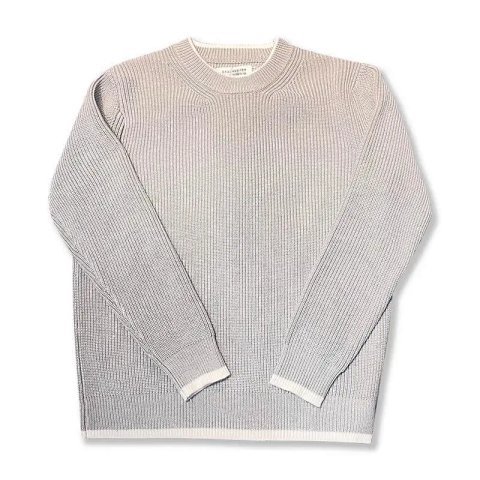 Relaxed Crewneck Knit Sweater