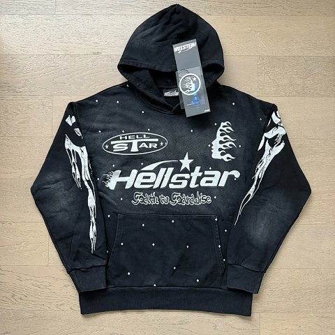 Hellstar Graphic Washed Hoodie