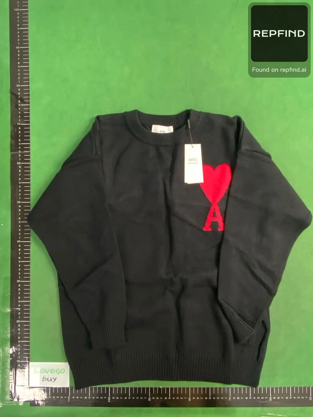 Heart Emblem Knit Cardigan -3