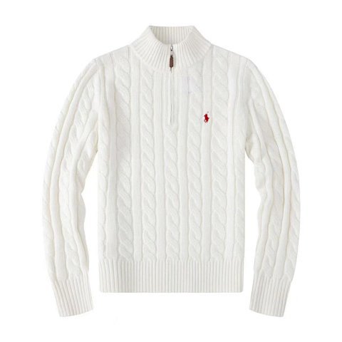 Pony Embroidered Cable-Knit Sw