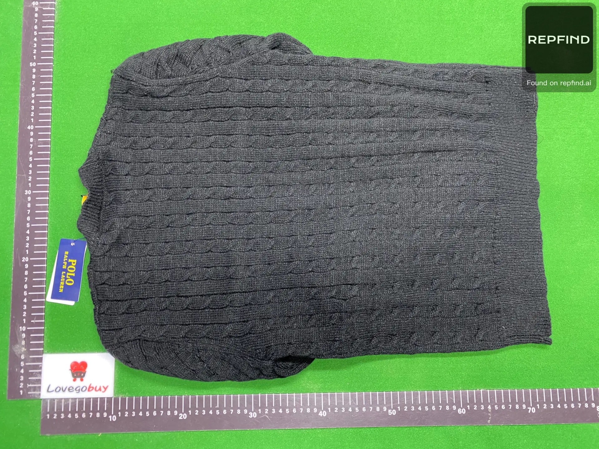 Pony Embroidered Cable-Knit Sweater -3