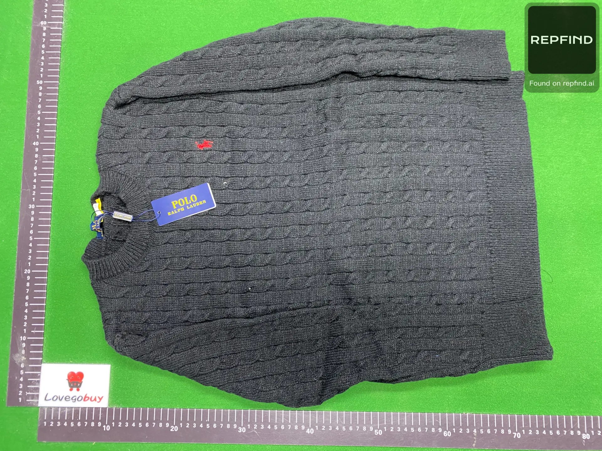 Pony Embroidered Cable-Knit Sweater -6